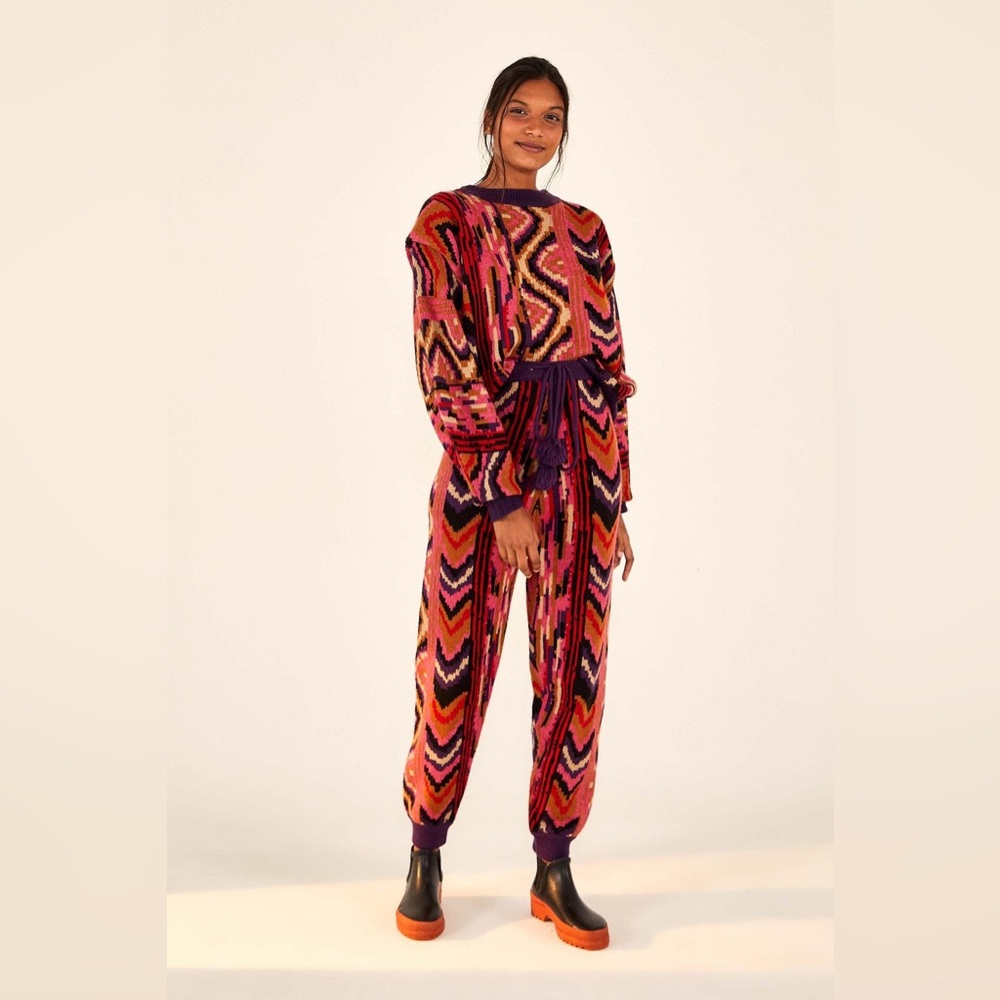 FARM Rio Red Striped Patches Set